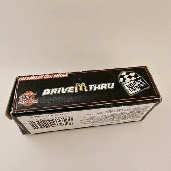 Vintage Nascar Car 1:64 Scale Die Cast Replica McDonalds Happy Meal Press Pass - Picture 8 of 16